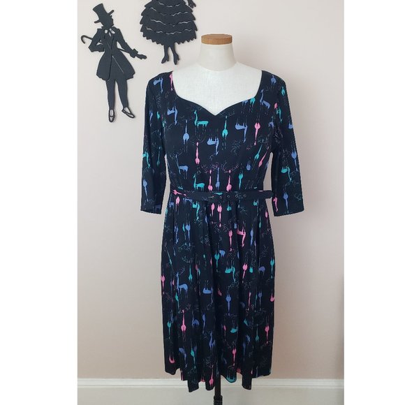 Retrospec'd Reindeer Dress Size XXL 18 - Picture 2 of 11